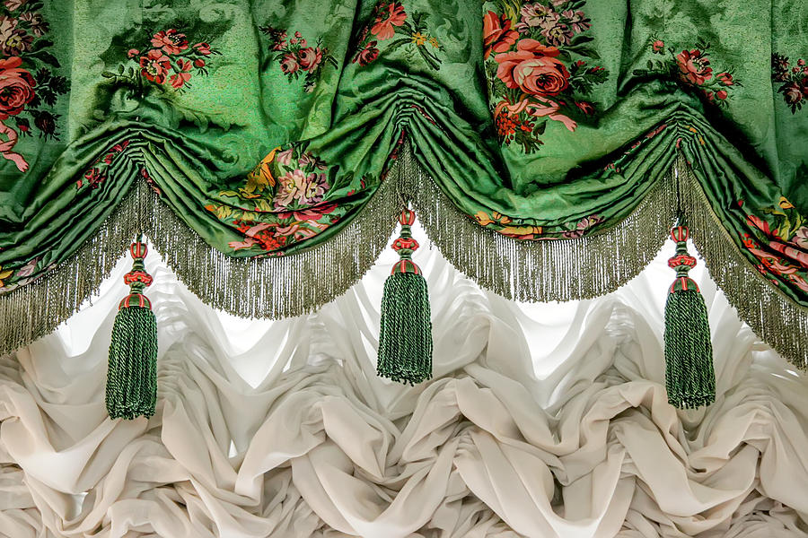 Imperial Russian Curtains Photograph by KG Thienemann
