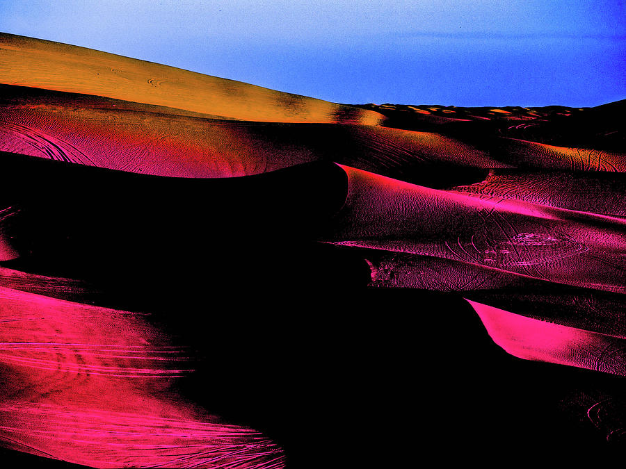 Imperial Sand Dunes in Red by MuzioArt Photography