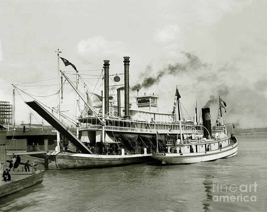 Imperial Steamboat New Orleans Photograph by Jon Neidert