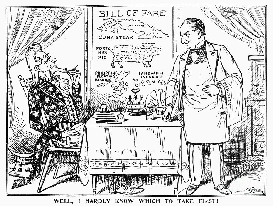 IMPERIALISM CARTOON, c1900 Photograph by Granger