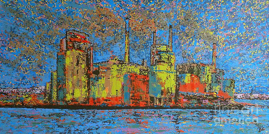 Impression - Irving Mill Painting by Michael Graham