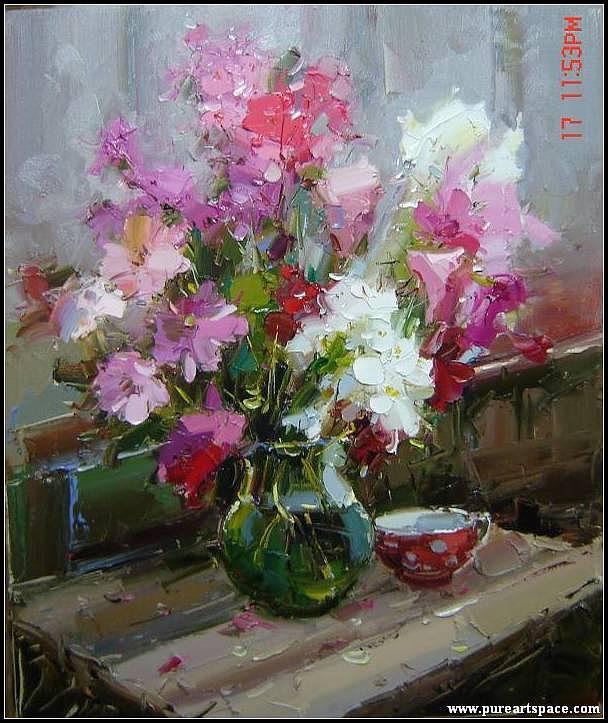 Impressionist Paintings Of Flowers