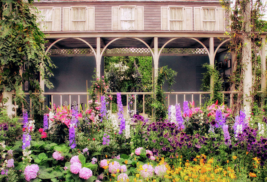 Impressionist Garden Photograph by Jessica Jenney