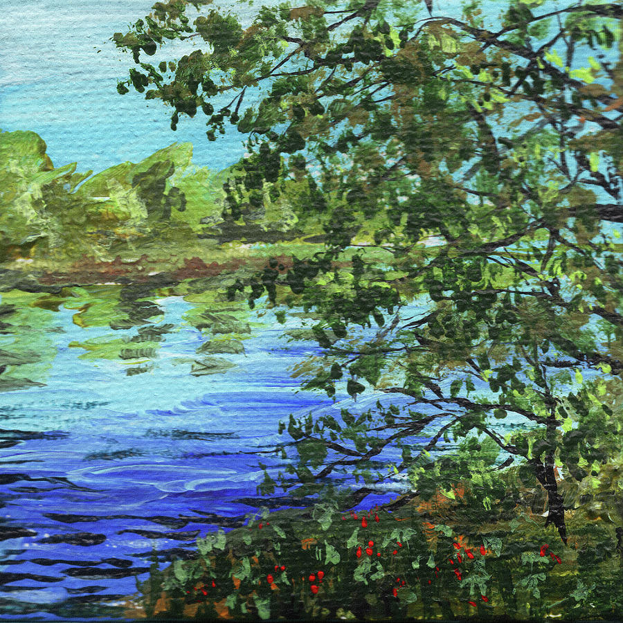 Impressionistic Landscape III Painting by Irina Sztukowski
