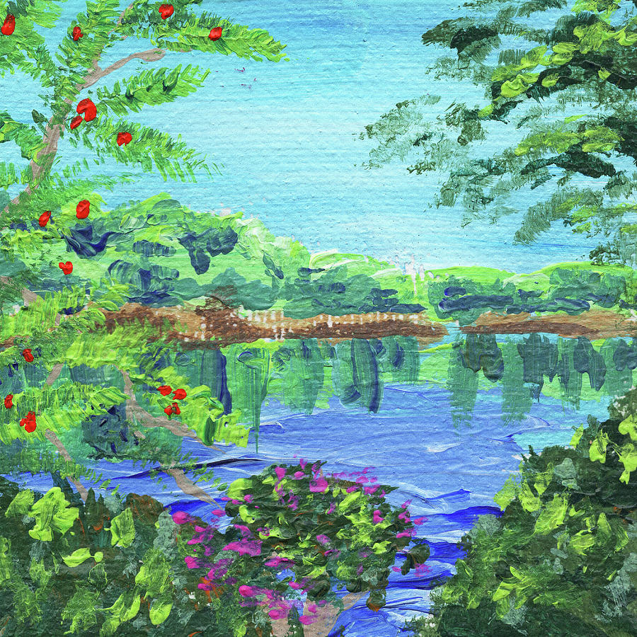 Impressionistic Landscape Xx Painting
