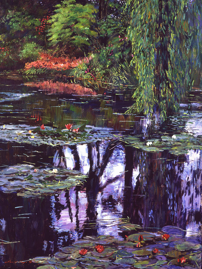 Impressions of Giverny Painting by David Lloyd Glover
