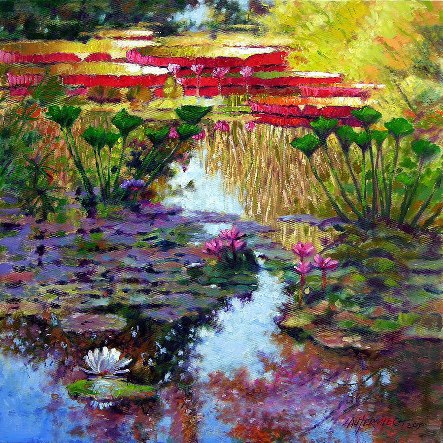 Impressions of Summer Colors Painting by John Lautermilch