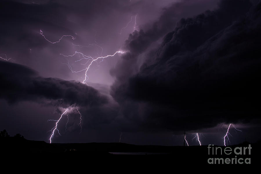 Lightning Photograph - Impressive Lightning by Francis Lavigne-Theriault Lightning Photograph - Impressive Lightning by Francis Lavigne-Theriault