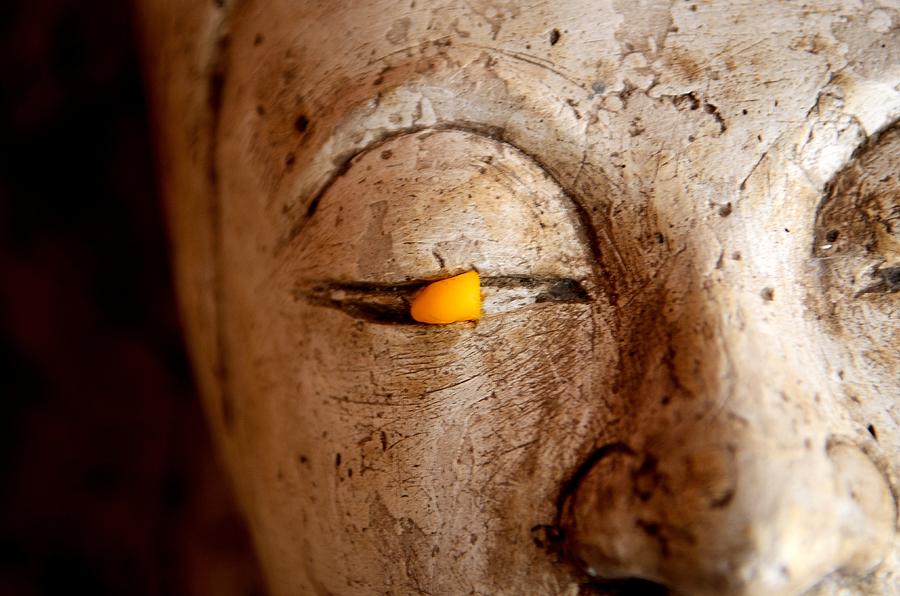 Buddha Photograph - Improv by Dean Harte