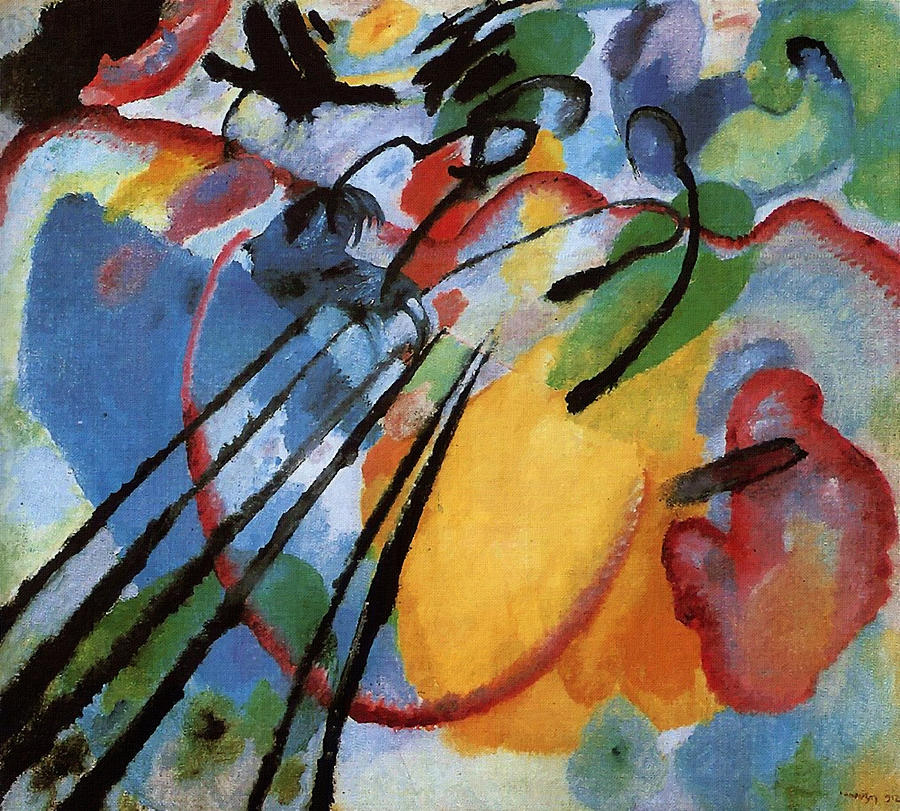 Improvisation 26 Painting by Wassily Kandinsky