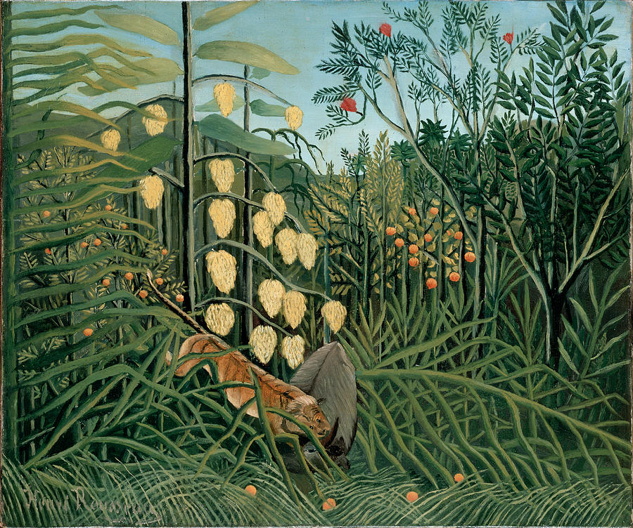In A Tropical Forest Painting