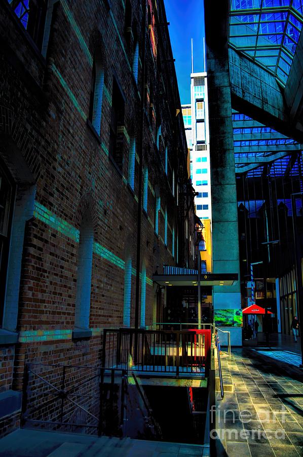 In-Between Buildings Australia Photograph by Diana Mary Sharpton