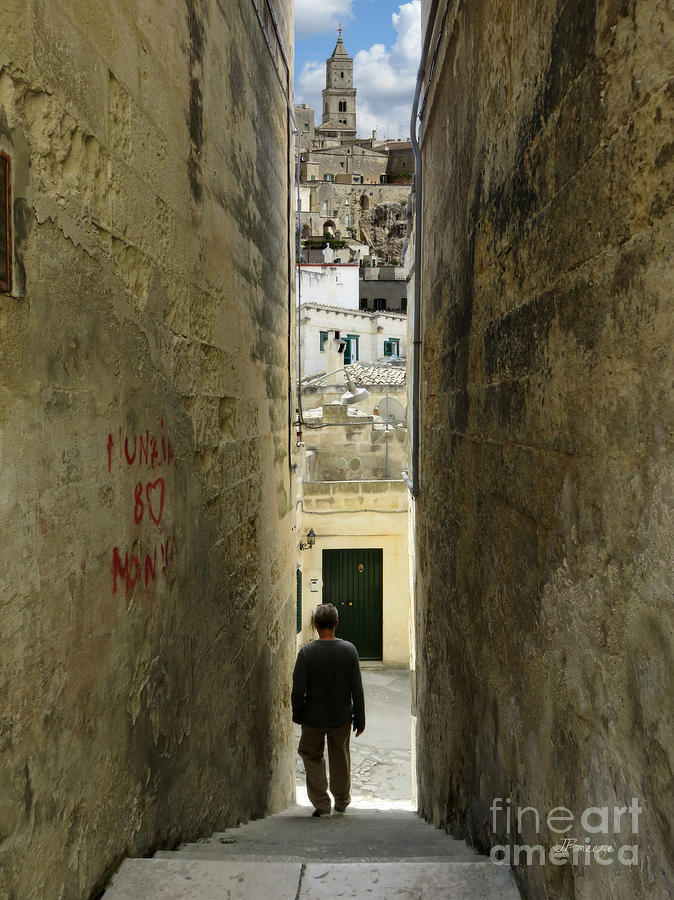 In Between Matera.Italy Photograph by Jennie Breeze