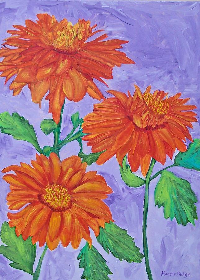 Flower Painting - In Bloom by Marcia Paige