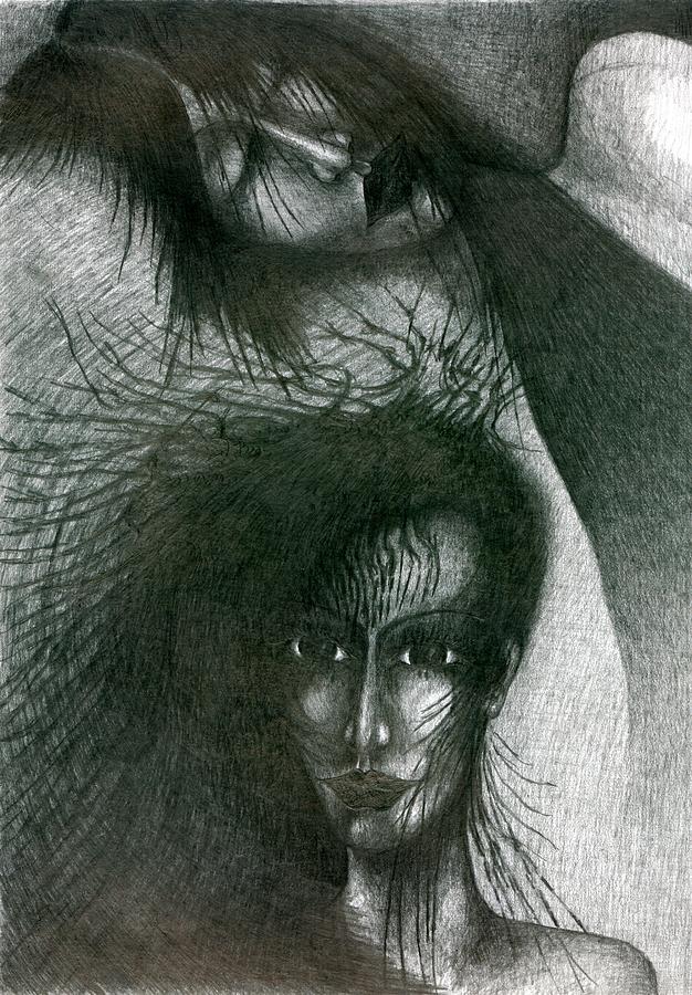 In Dream Drawing By Wojtek Kowalski Fine Art America