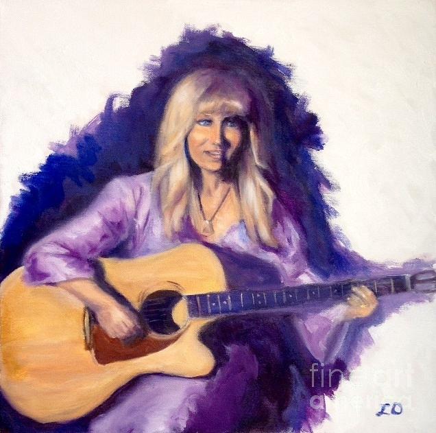 Singer Painting - In Front of the Lights by Osborne Lorlinda