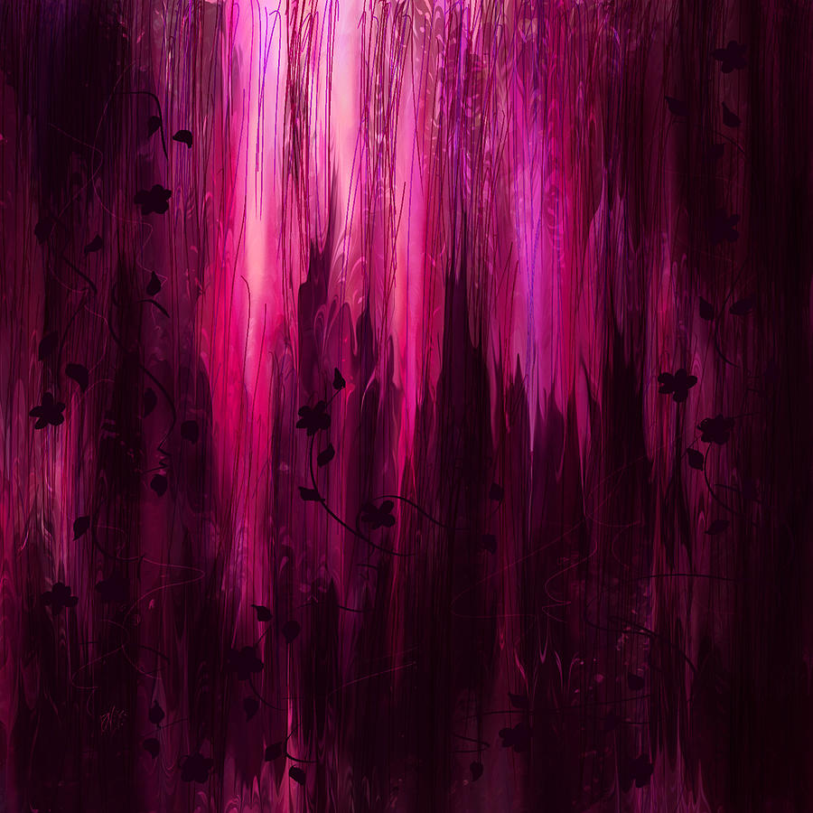 Abstract Digital Art - In His Presence by William Russell Nowicki