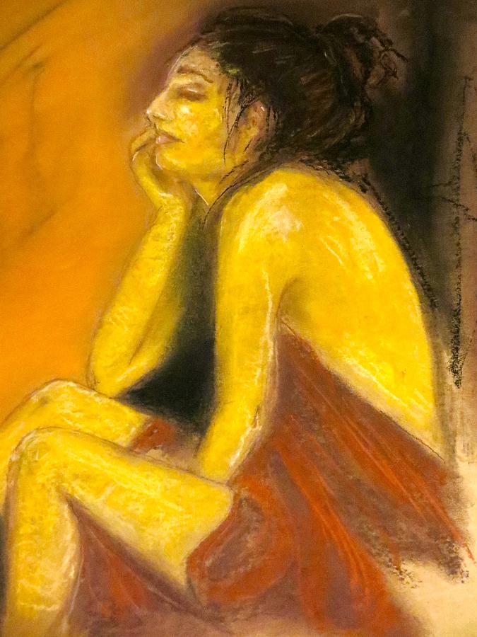 Female Painting - In light of Day by C Pichura