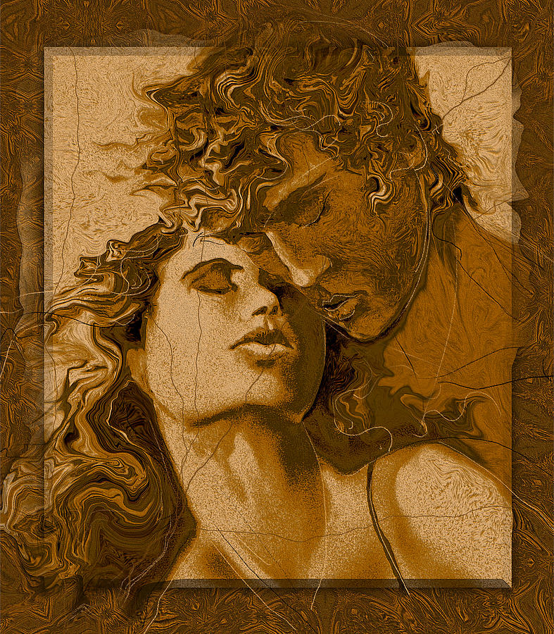 In Love Digital Art by Judith Barath