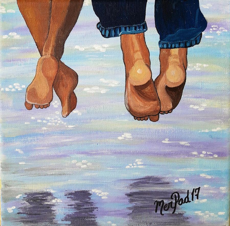 In LOve Painting by Mercedes Padilla - Pixels