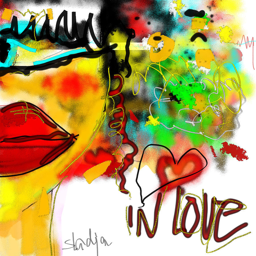 In Love  Digital Art by Sladjana Lazarevic