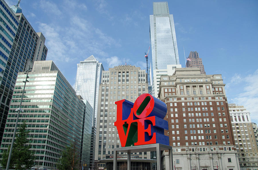Philadelphia Photograph - In Love with Philadelphia by Bill Cannon