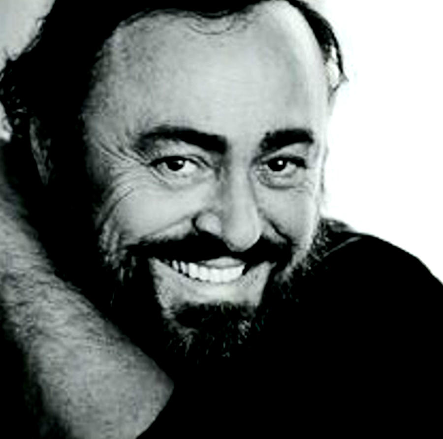 Luciano Pavarotti Photograph - In Memory Of Luciano Died On September 6, 2007 by Jay Milo