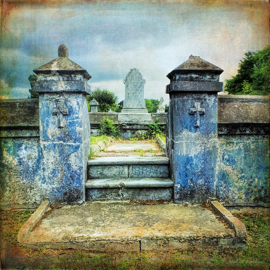 In Memory Walled Cemetery Garden Photograph by Melissa Bittinger