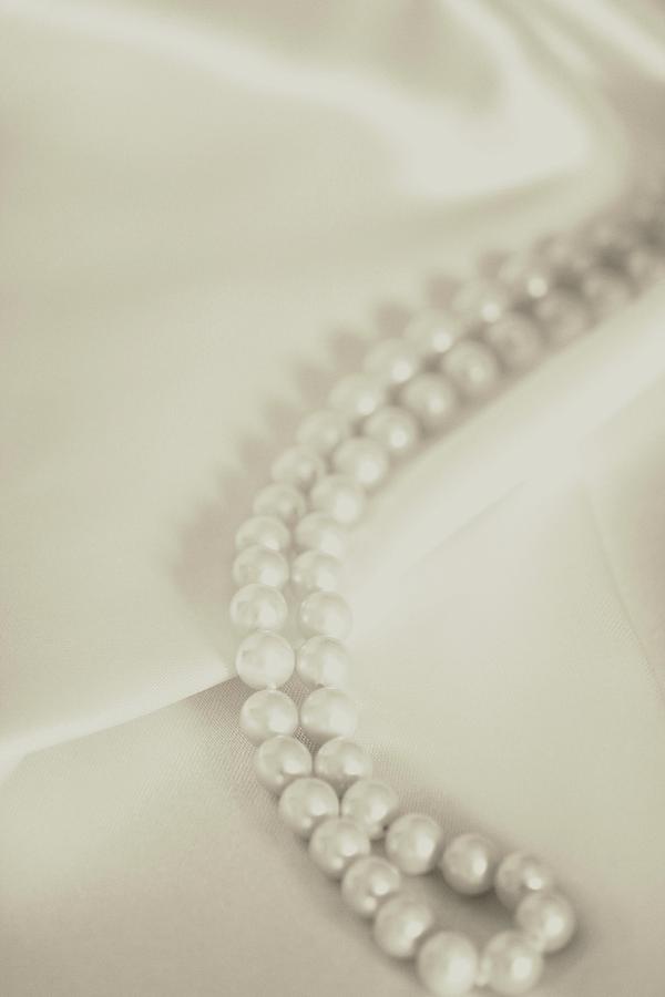 Pearls Photograph - In Moderation by The Art Of Marilyn Ridoutt-Greene