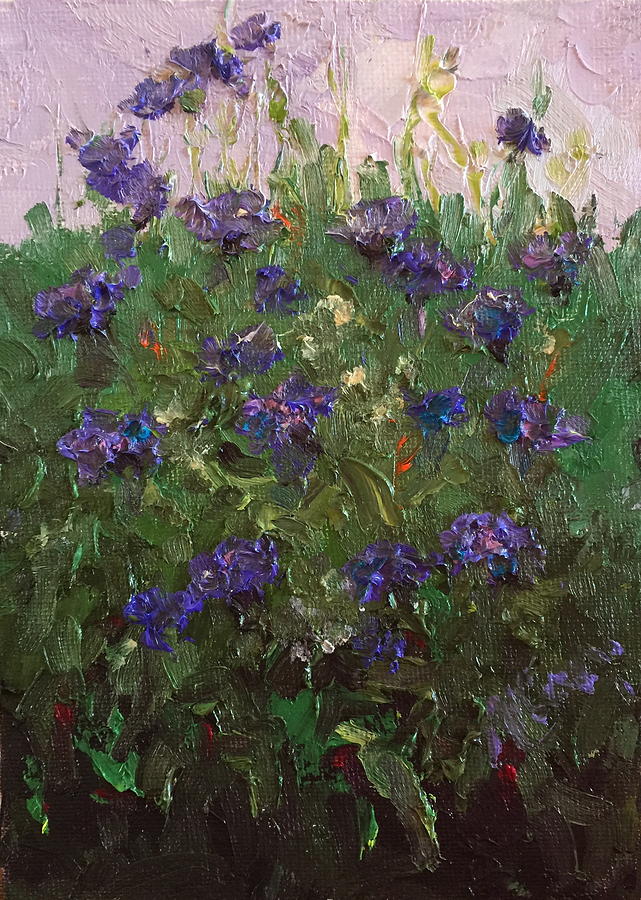 Impressionism Painting - In My Garden Two by Marie Green
