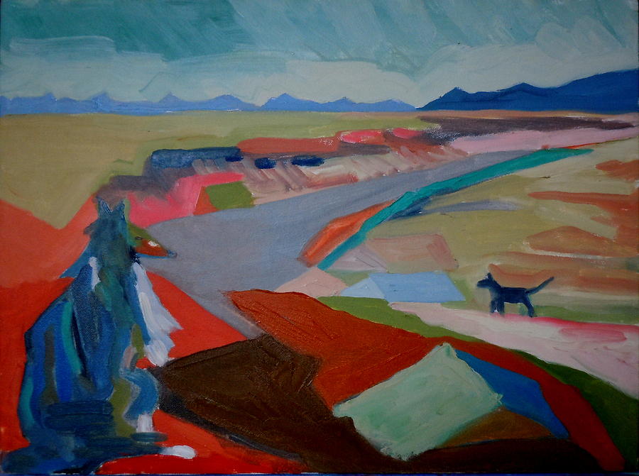In My Land Painting by Francine Frank