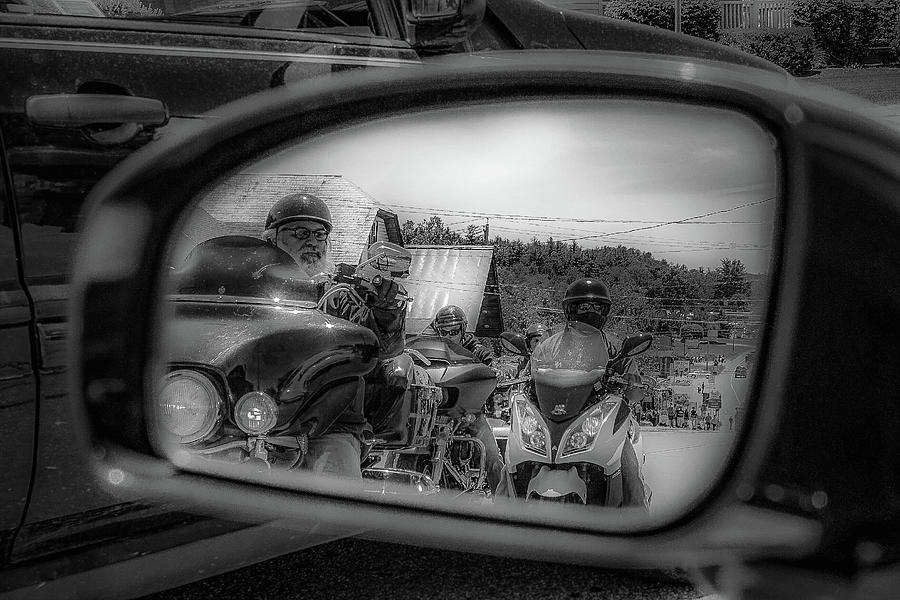 In my rear view Photograph by Kendall McKernon