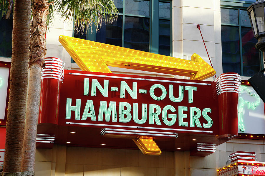 In N Out Hamburgers Photograph by Marilyn Hunt