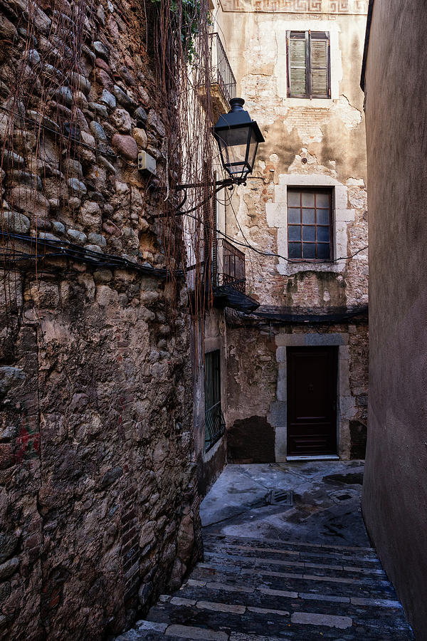In Old Town Of Girona Photograph by Artur Bogacki