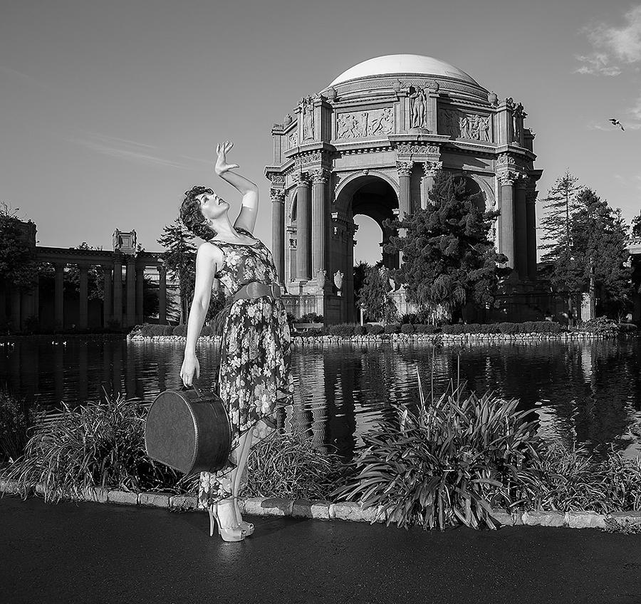 Portrait Of A Woman Photograph - In San Francisco #2 by Natalia Lakes Portrait Of A Woman Photograph - In San Francisco #2 by Natalia Lakes
