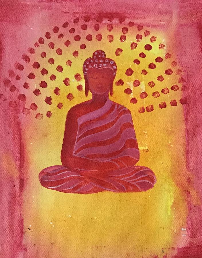 In Search Of Life - Lord Buddha Painting