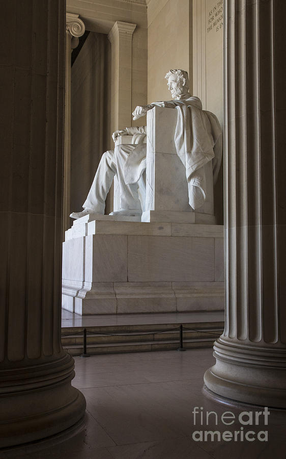 Abraham Lincoln Photograph - In Somber Silence by ELDavis Photography