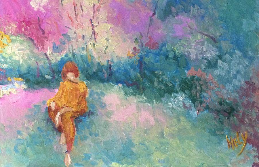 In spring Painting by Nelya Pinchuk