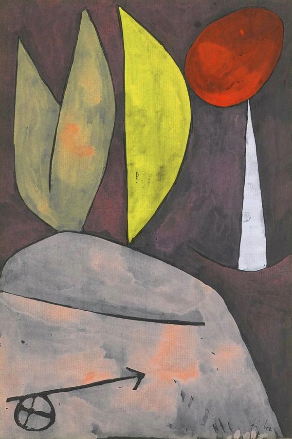 In Stellung In Position by Paul Klee 1939 Painting by Movie Poster Prints