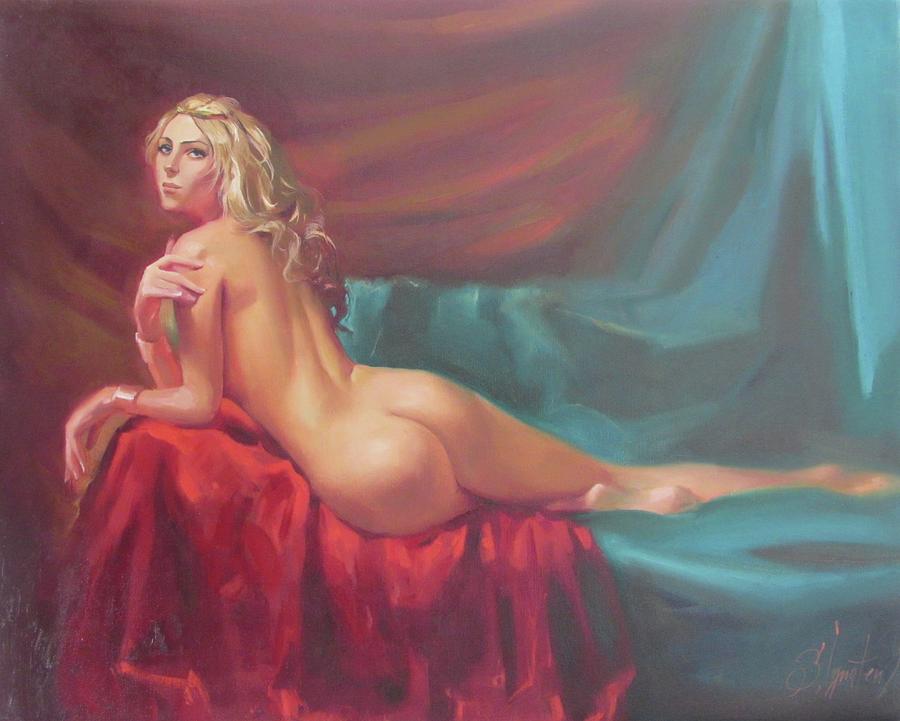 In Studio Painting by Sergey Ignatenko