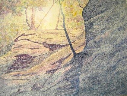 In Sunlight or in Shadows  Painting by Carolyn Rosenberger