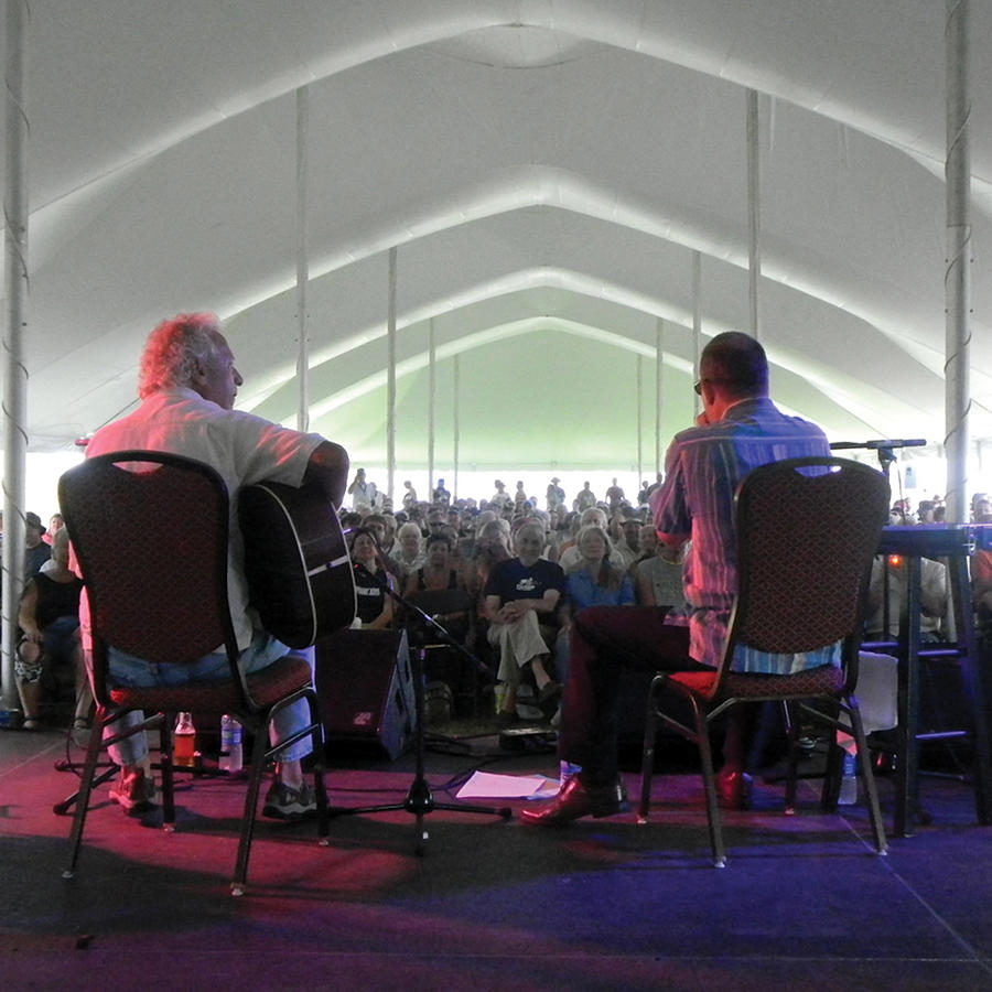 In the Blues Tent Photograph by Rosanne Licciardi
