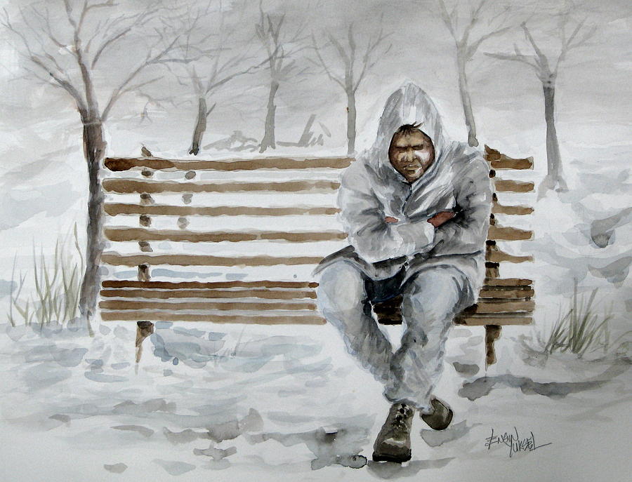 In The Cold Painting by Engin Yuksel