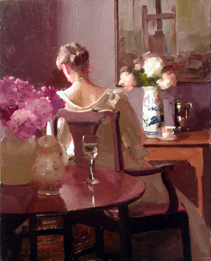 In The Corner Of The Studio Painting by Dennis Perrin