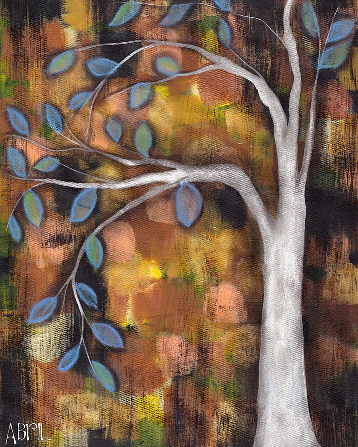 In the Fall Painting by Abril Andrade
