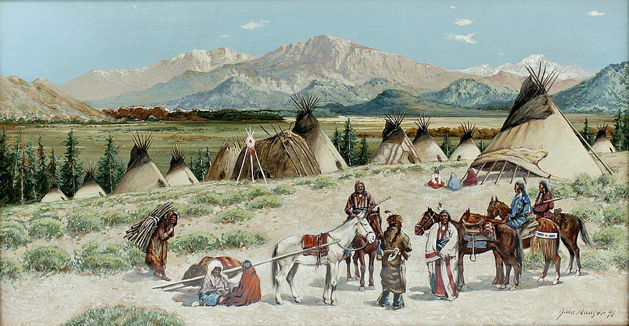 In the Foot Hills Drawing by John Hauser
