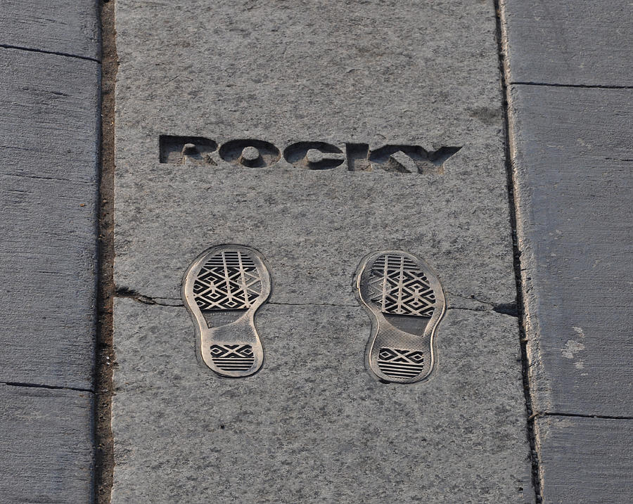 Footsteps Photograph - In the Footsteps of Rocky by Bill Cannon