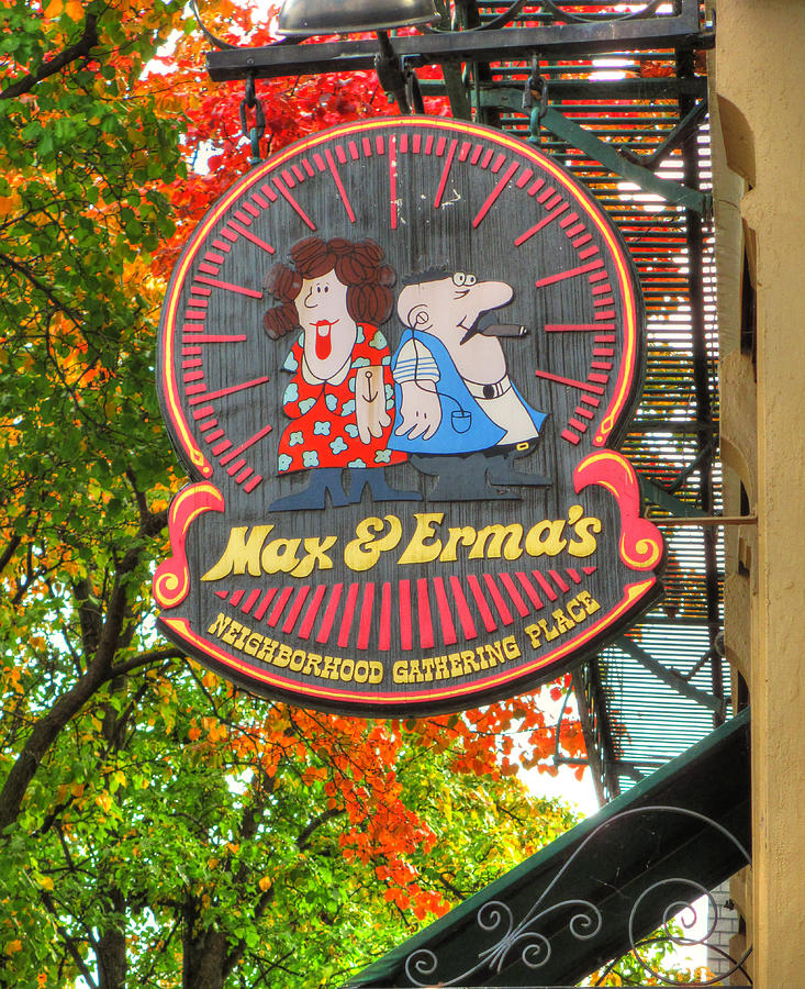 In the German Village #2 - Original Max and Ermas - E. Frankfort and S. 3rd Streets - Columbus, OH Photograph by Michael Mazaika