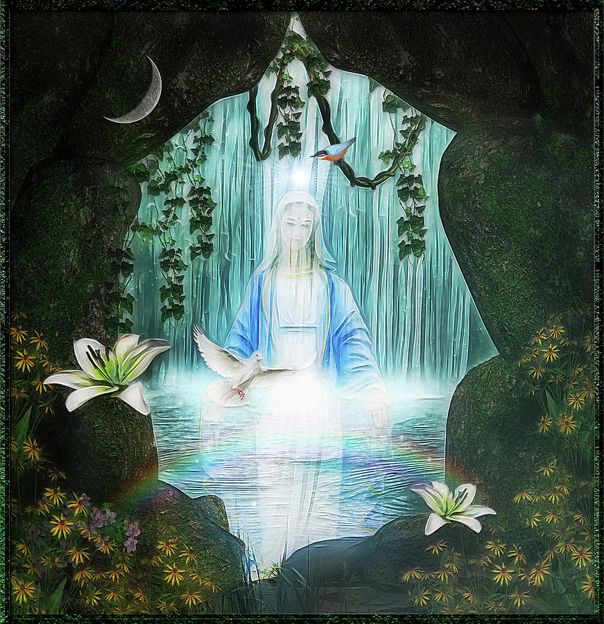 In the grotto Digital Art by Harald Dastis