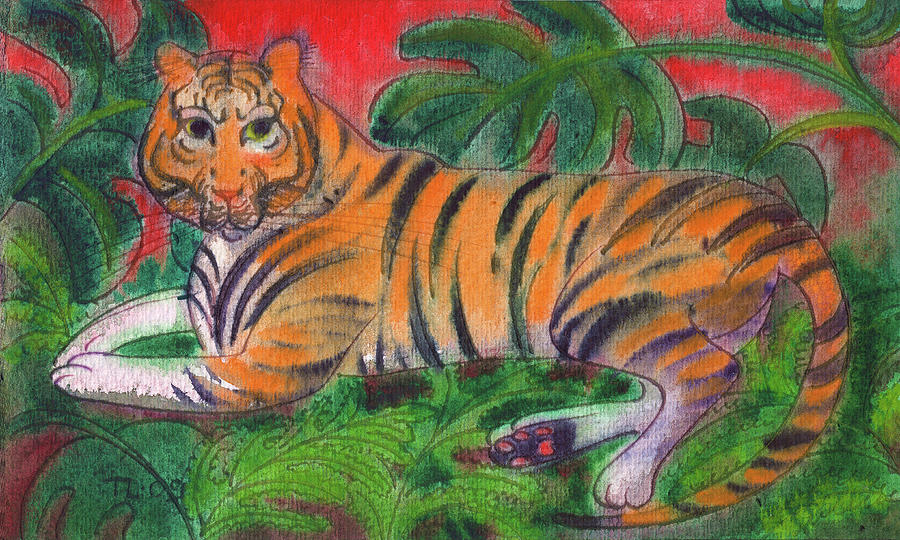 In The Jungle Painting